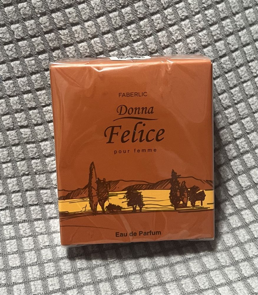 Духи donna felice faberlic 30 ml новые, запечатанные в слюду.