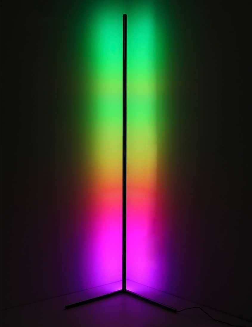 Напольный  LED торшер с RGB подсветкой, светильник - ночник
