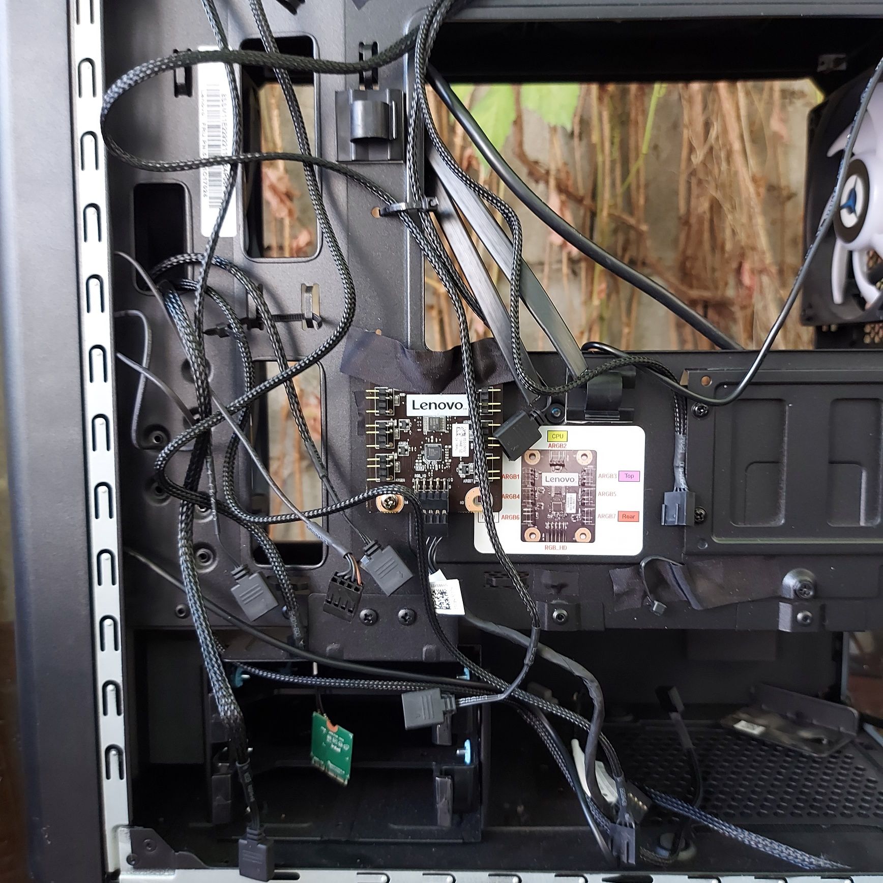 Корпус Lenovo Legion wi-fi, rgb cooler+hub
