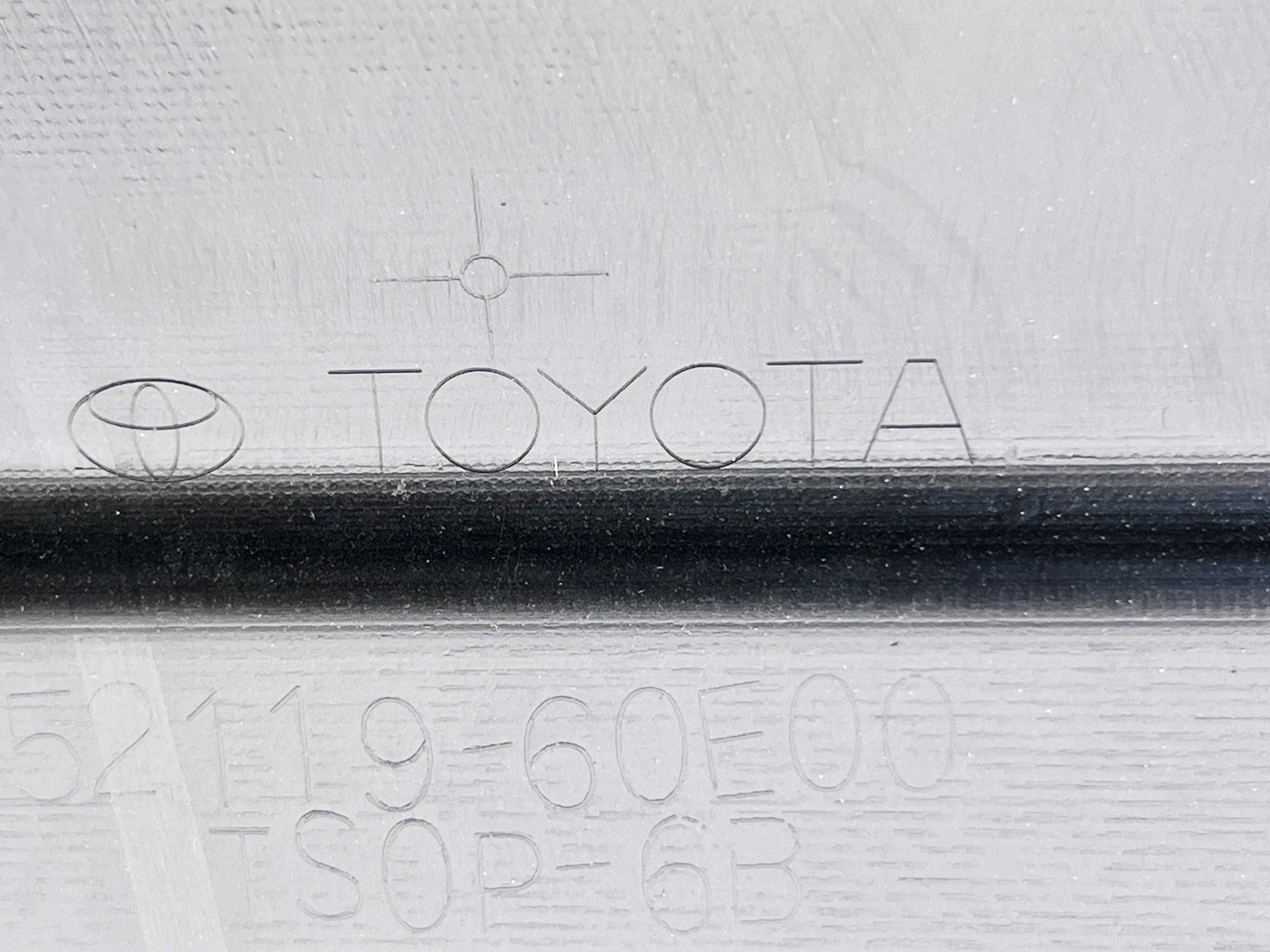 Передний бампер под оригинал Toyota Prado 150