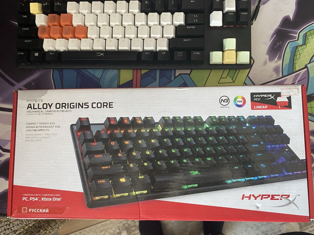 Клавиатура Hyperx alloy origins core.ТОРГ УМЕСТЕН