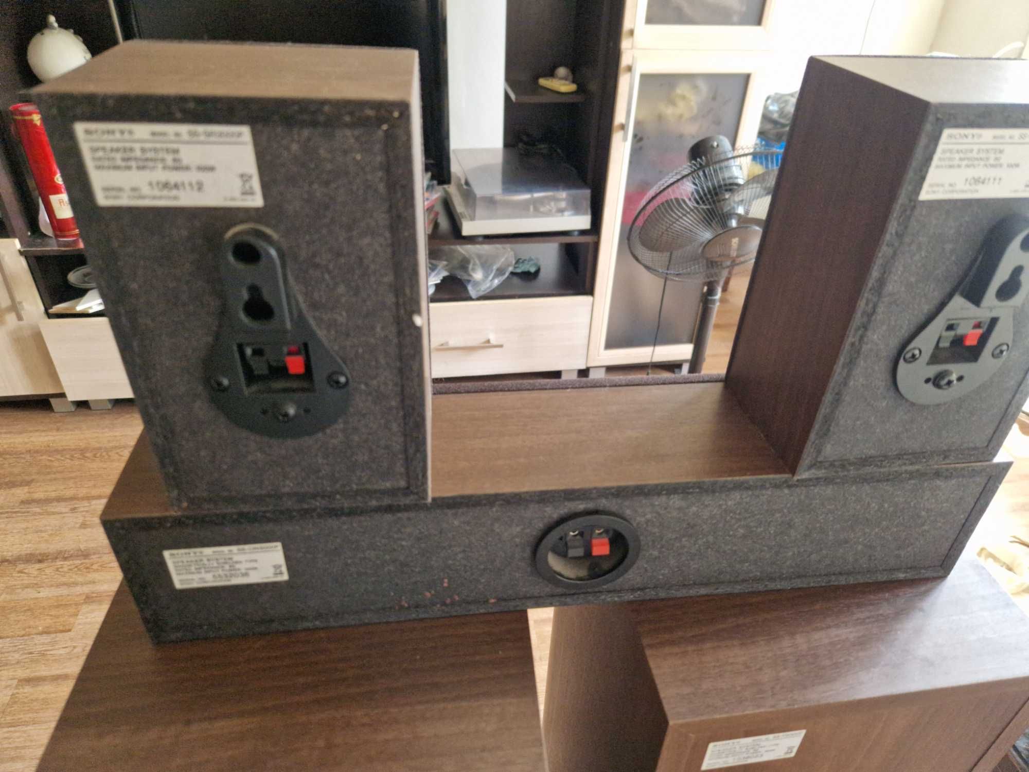 Receiver Sony Ampli Audio/Video 5.1 с колонками и пультом.
