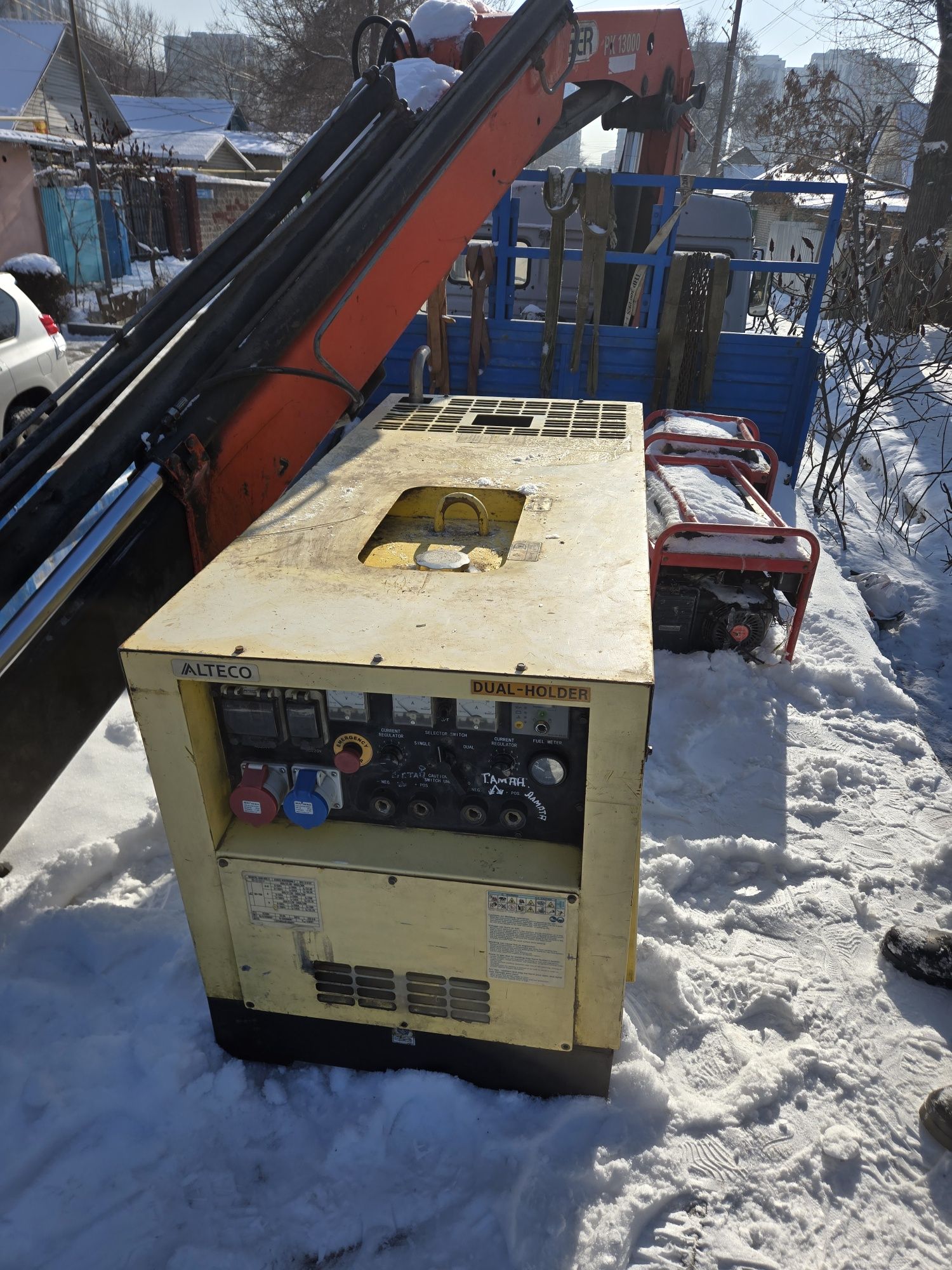 Продам сварочный агрегат на базе дизельного двигателя Kubota