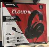Наушники HyperX Cloud III черно-красный