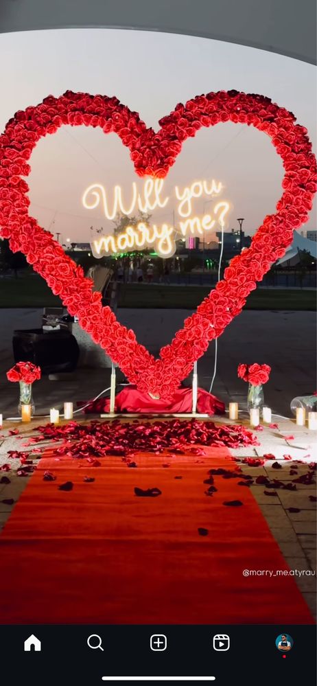 Предложение руки и сердца, эксклюзивные оформление, мерре ми Marry me