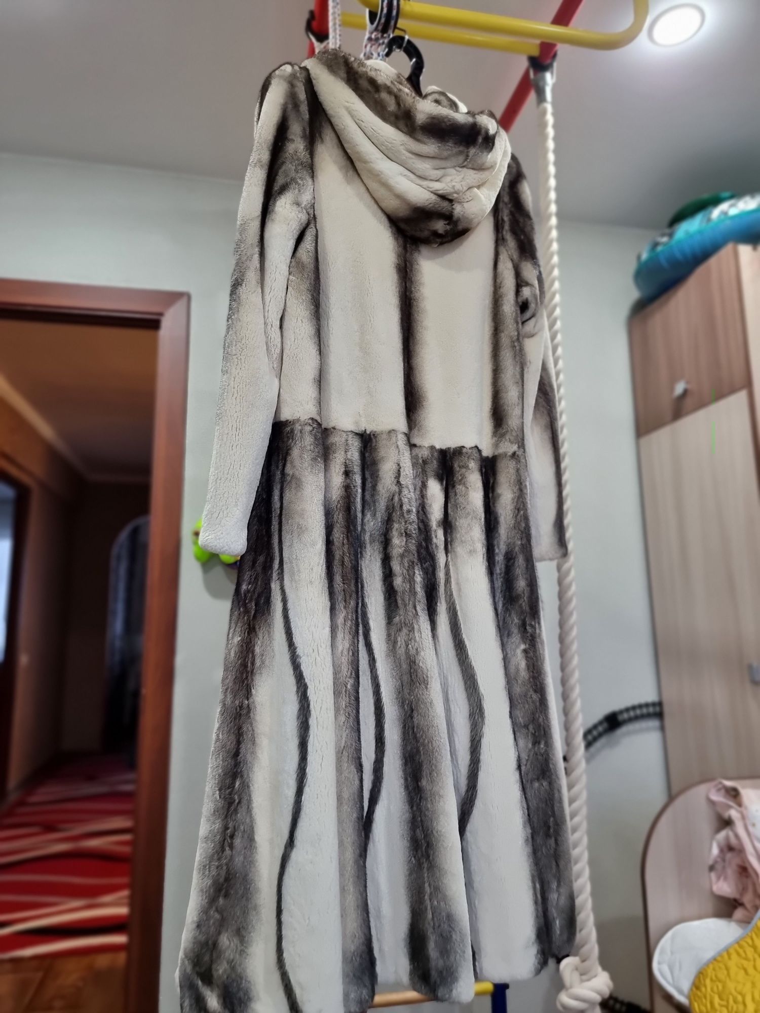 Шуба из стриженной норки