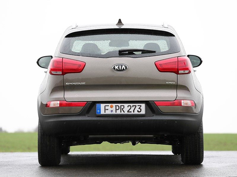 Бампер задний на Kia Sportage 10- Киа Спортейдж 10-