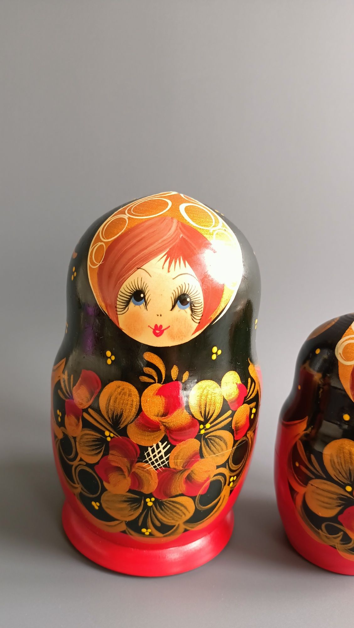 Сувенир матрешка деревянная