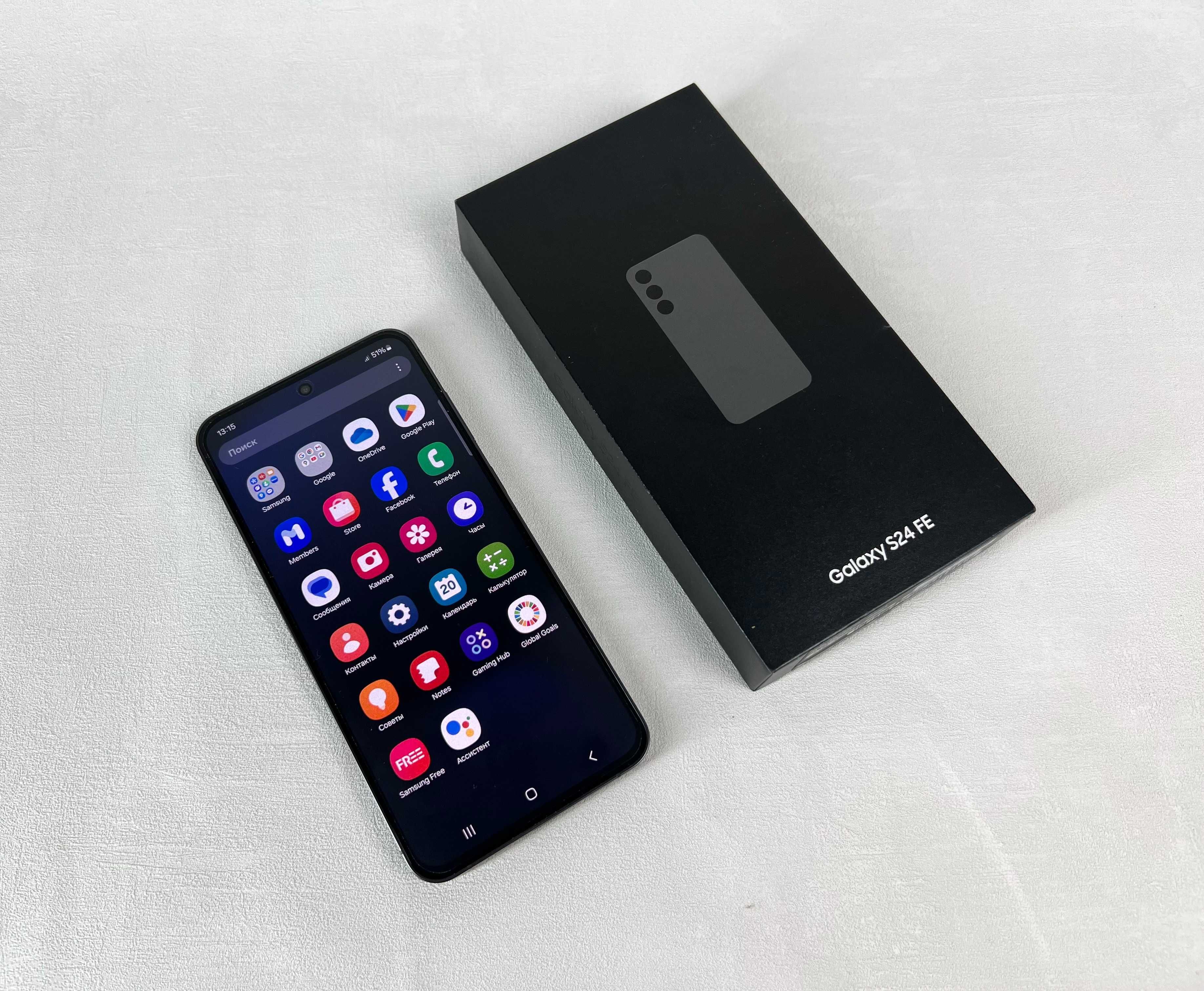 Продам малопользованный Samsung S24 FE 256Gb, РАССРОЧКА 0 0 12