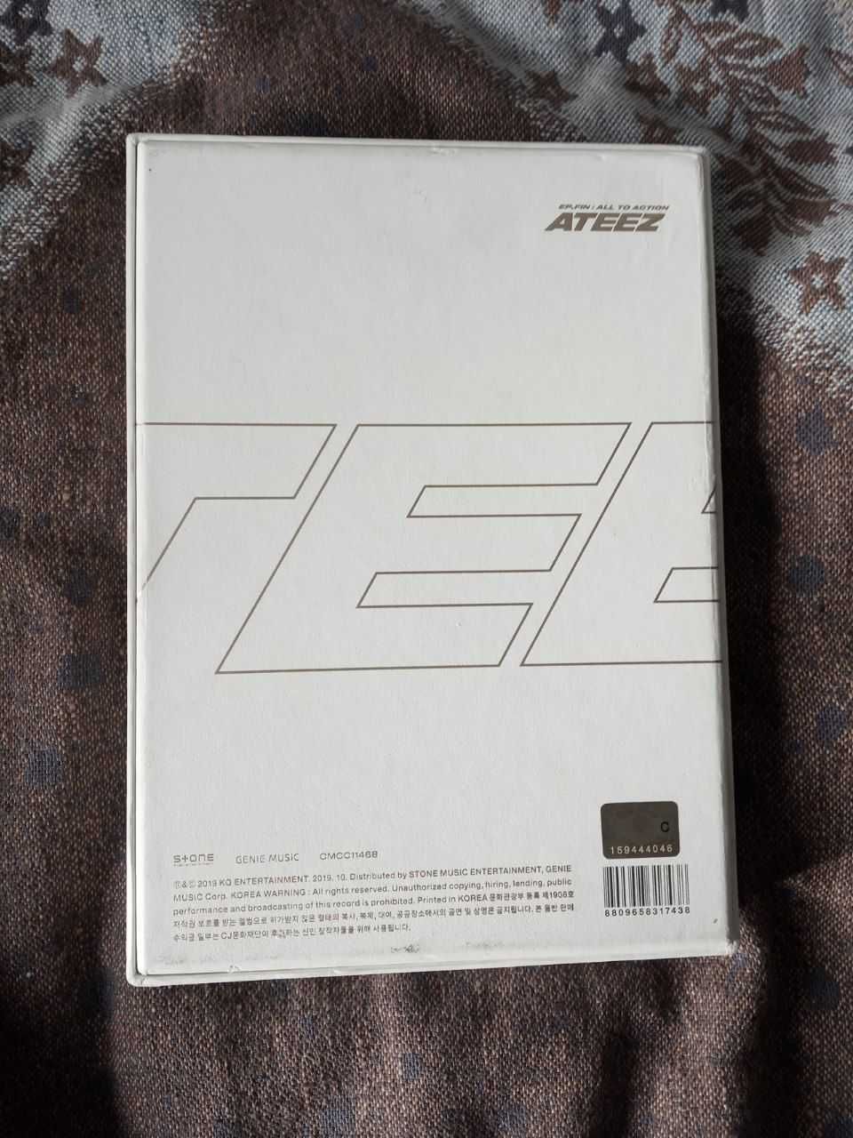 kpop альбом ATEEZ Treasure EP.Fin: All to Action