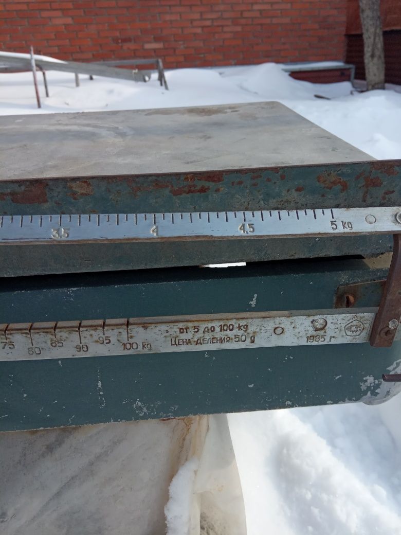 Продам весы на 105 кг