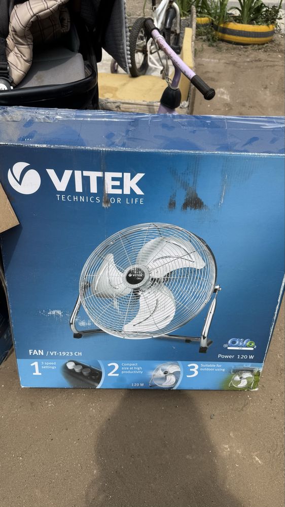 Вентилятор напольный Vitek