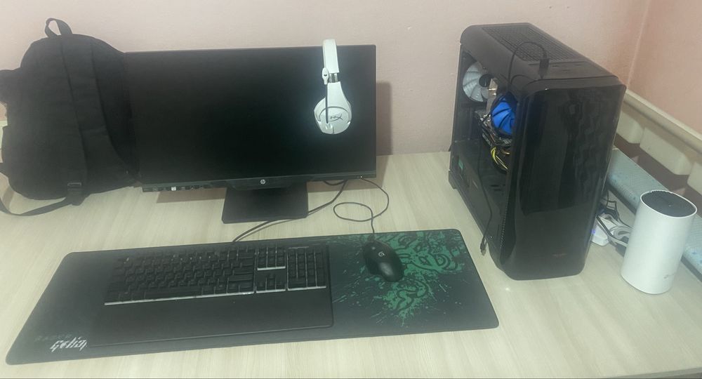 Игровой ПК в комплекте (сетап, компьютер)