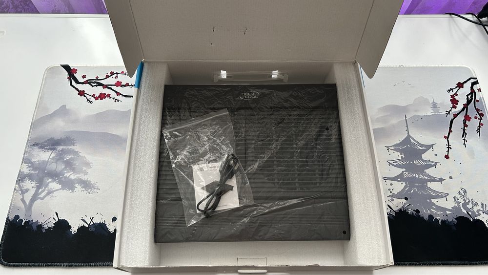 Подставка DeepCool N8 Black — охлаждение ноутбука