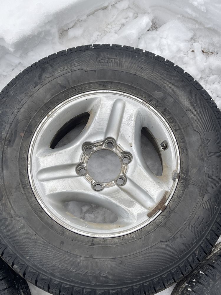 Диски прадо 95 r16 с резиной