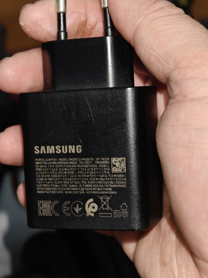 Зарядка Samsung EP-TA 220 оригинал