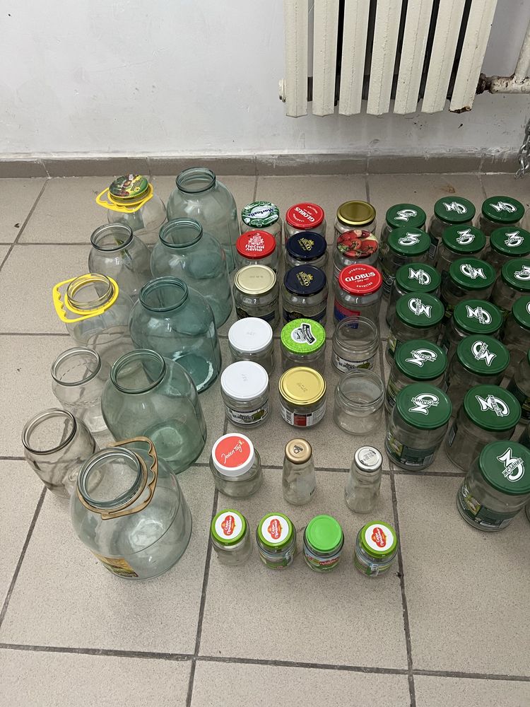 Банки стеклянные 0,75 л, 0,5 , 3 л , 2 л