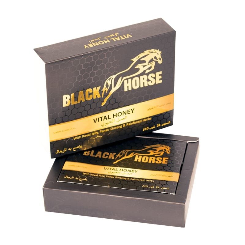 Мёд или эпимедиумная паста Black Horse (Малайзия).