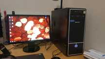 Системный блок Core 2 duo и монитор Samsung SyncMaster 943