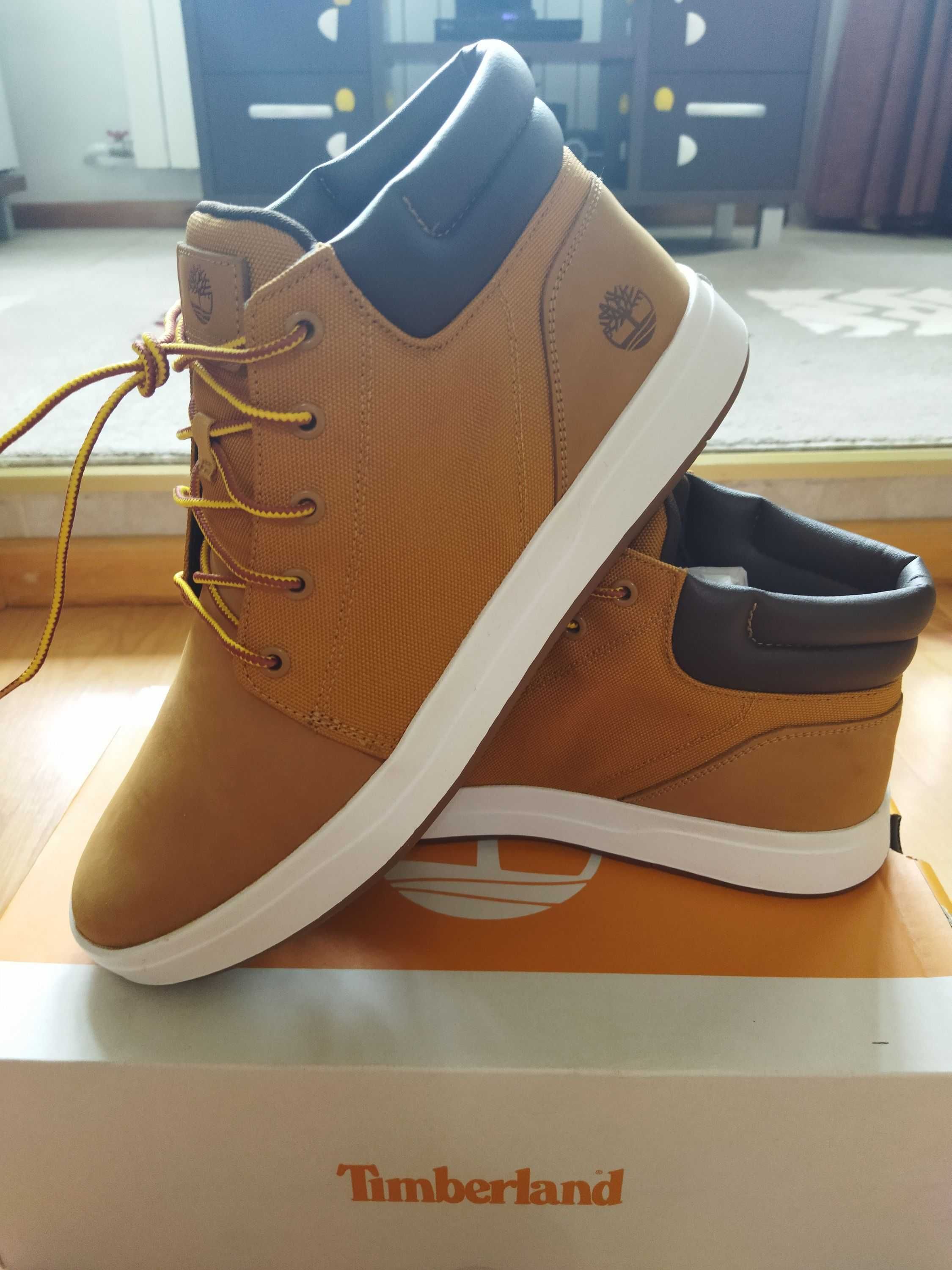 Ботинки Timberland Chukka (США),нубук,оригинал,новые,р-р 45