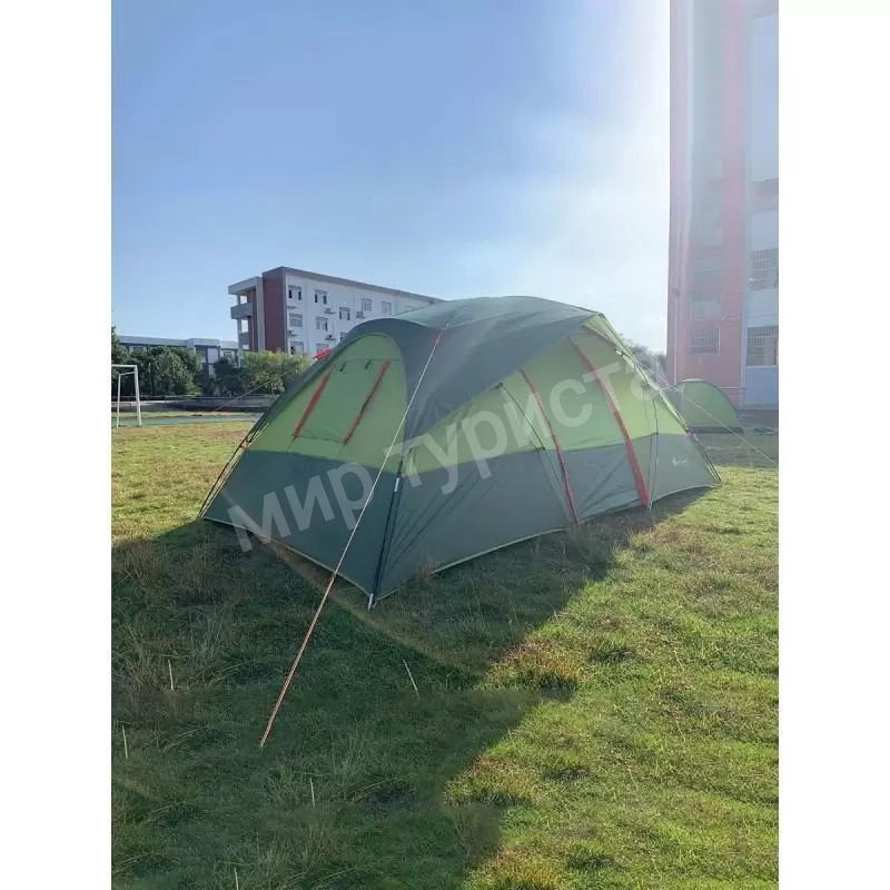 Палатка MirCamping 1100, кемпинговая, 5 мест, зеленый