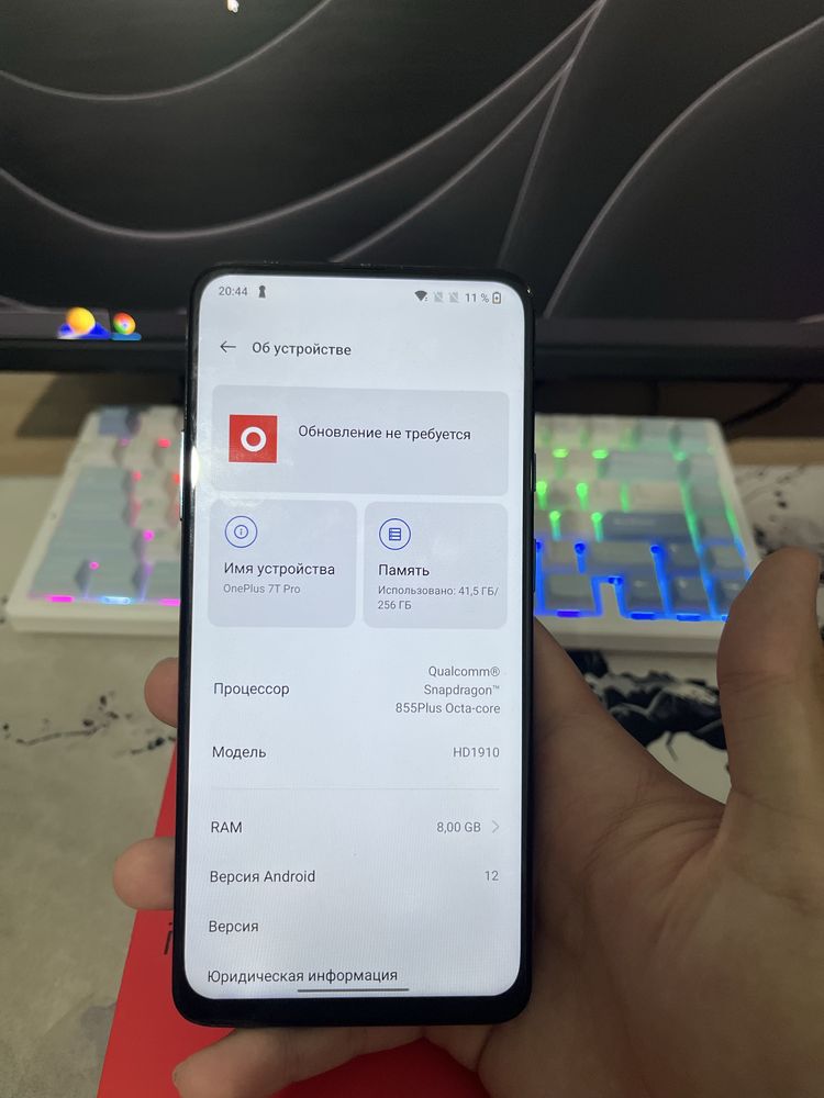 Oneplus 7t pro 8/256