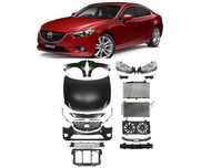MAZDA 6 , фара ,бампер, крыло , капот , решотка,
