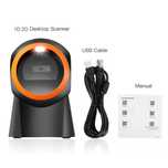 1D 2D сканер штрихкода настольный всенаправленный USB