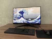 Игровой компьютер- Core i5-6500/8Gb/SSD240Gb+1Tb/Rx 590gme+ 144Hz G3