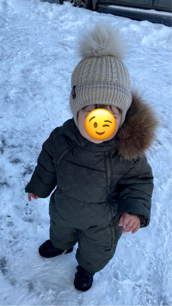 Детский зимний комбинезон