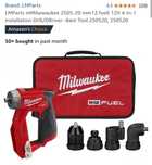 Milwaukee дрель-шуруповерт M12 FDDXKIT-0X