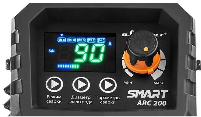 Новый инверторный сварочный аппарат REAL SMART ARC 200 BLACK