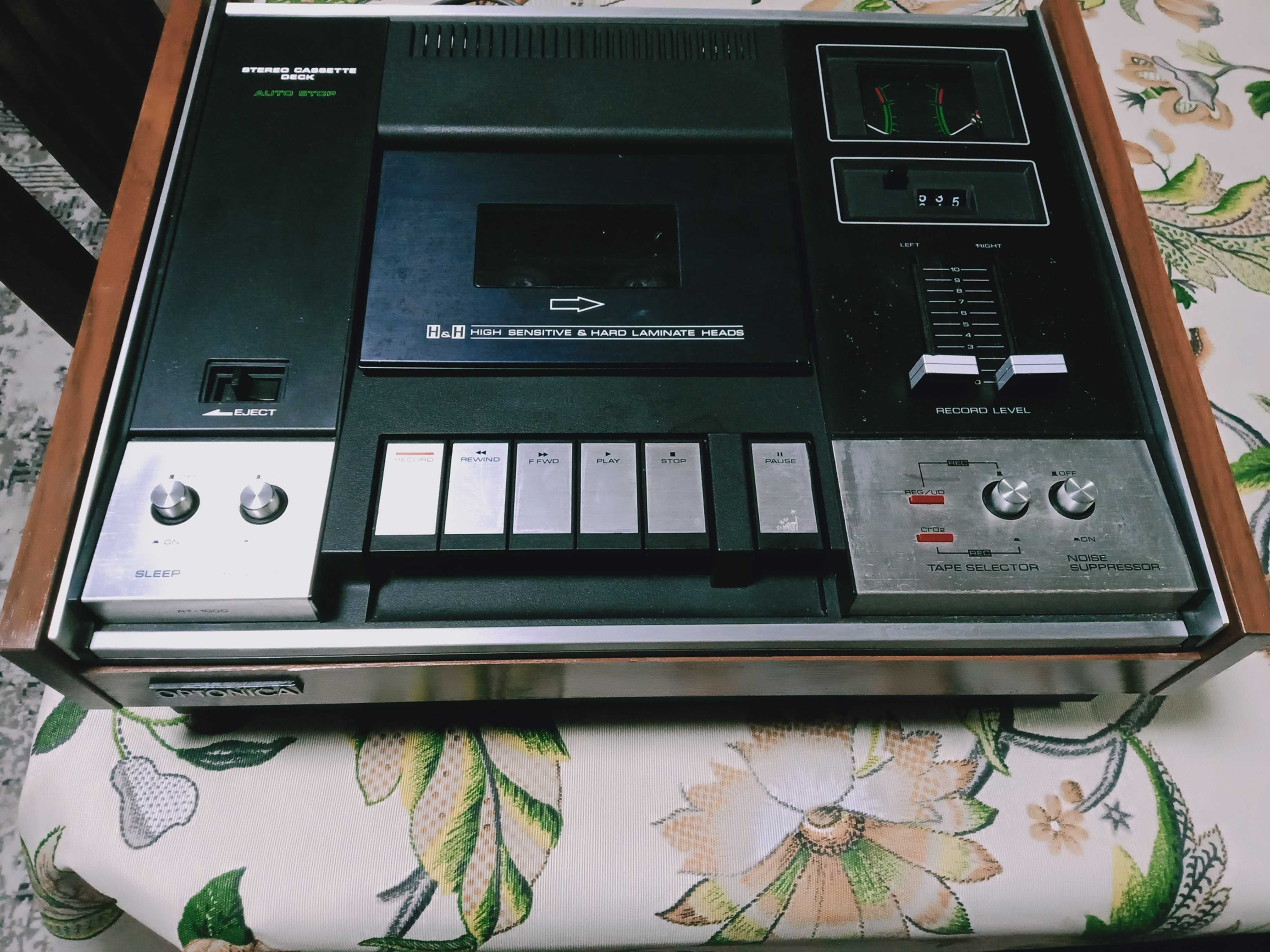 Кассетная стерео дека  Technics RS 262 DU Sharp RT-1000 Optonica