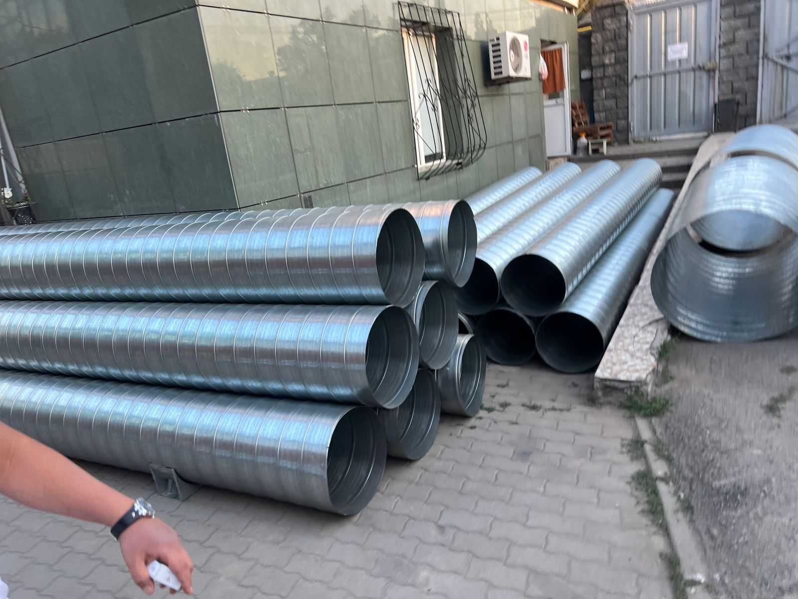 Воздуховоды из оцинкованной стали