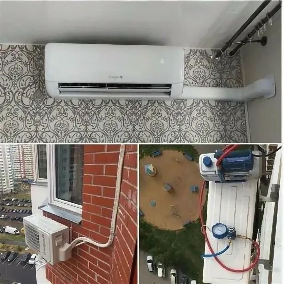 Установка Кондиционеров Ремонт Заправка Не дорого