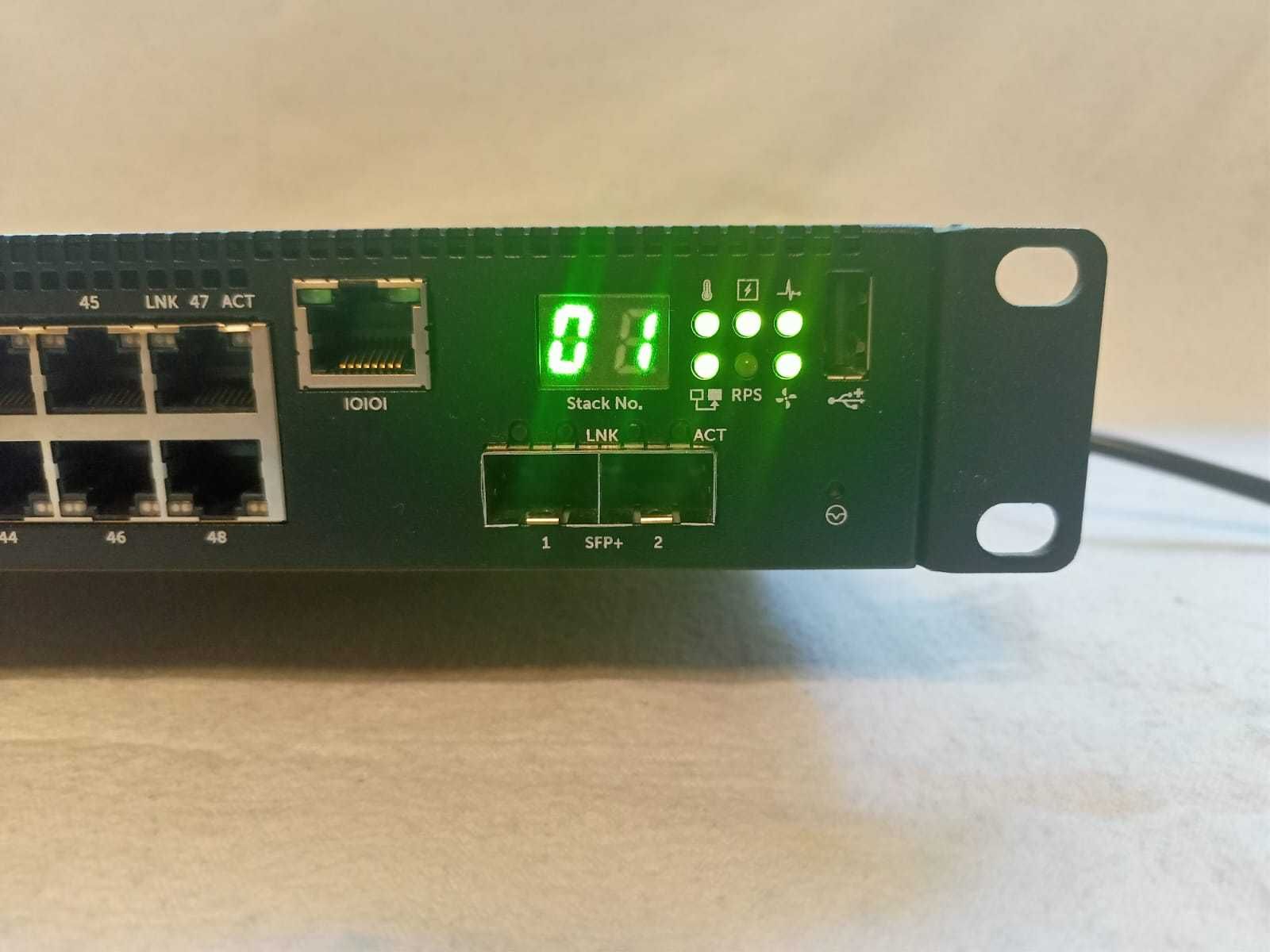 Коммутатор Dell N2048, 48 х GE, 2 x 10GE (SFP+), Layer 2+