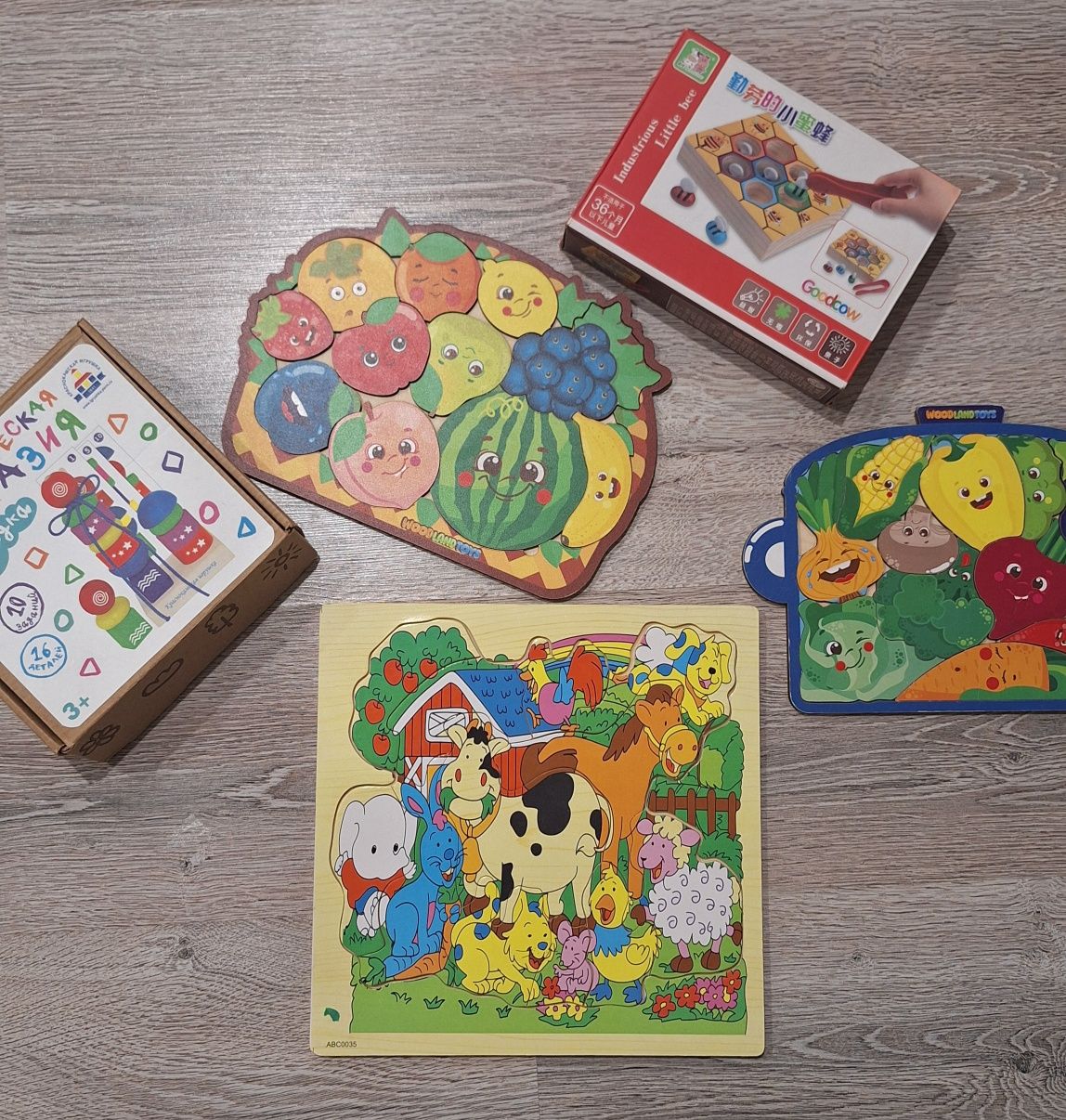 Развивающие игрушки.