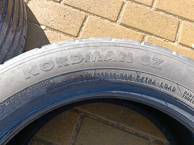 Шины 205/55 R16 - "Nokian Nordman SZ" (Россия), летние.