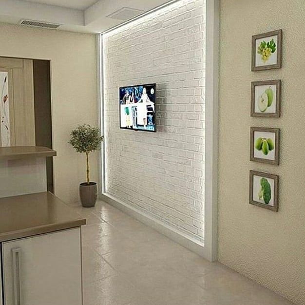 Декоративные камни для внутренних стен.  1кв. метр 60штук