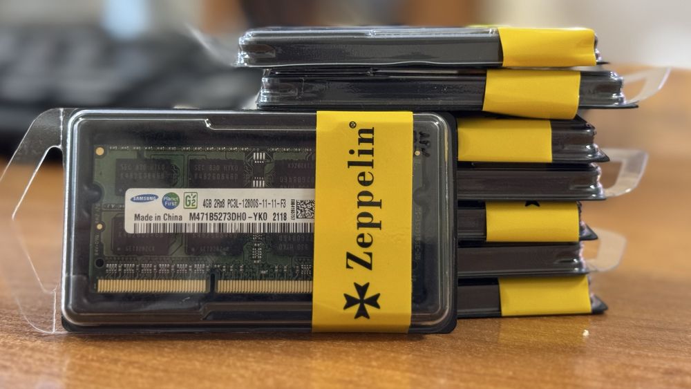 Новые ОЗУ Samsung DDR3L 4GB (12800мб) 1600Мгц