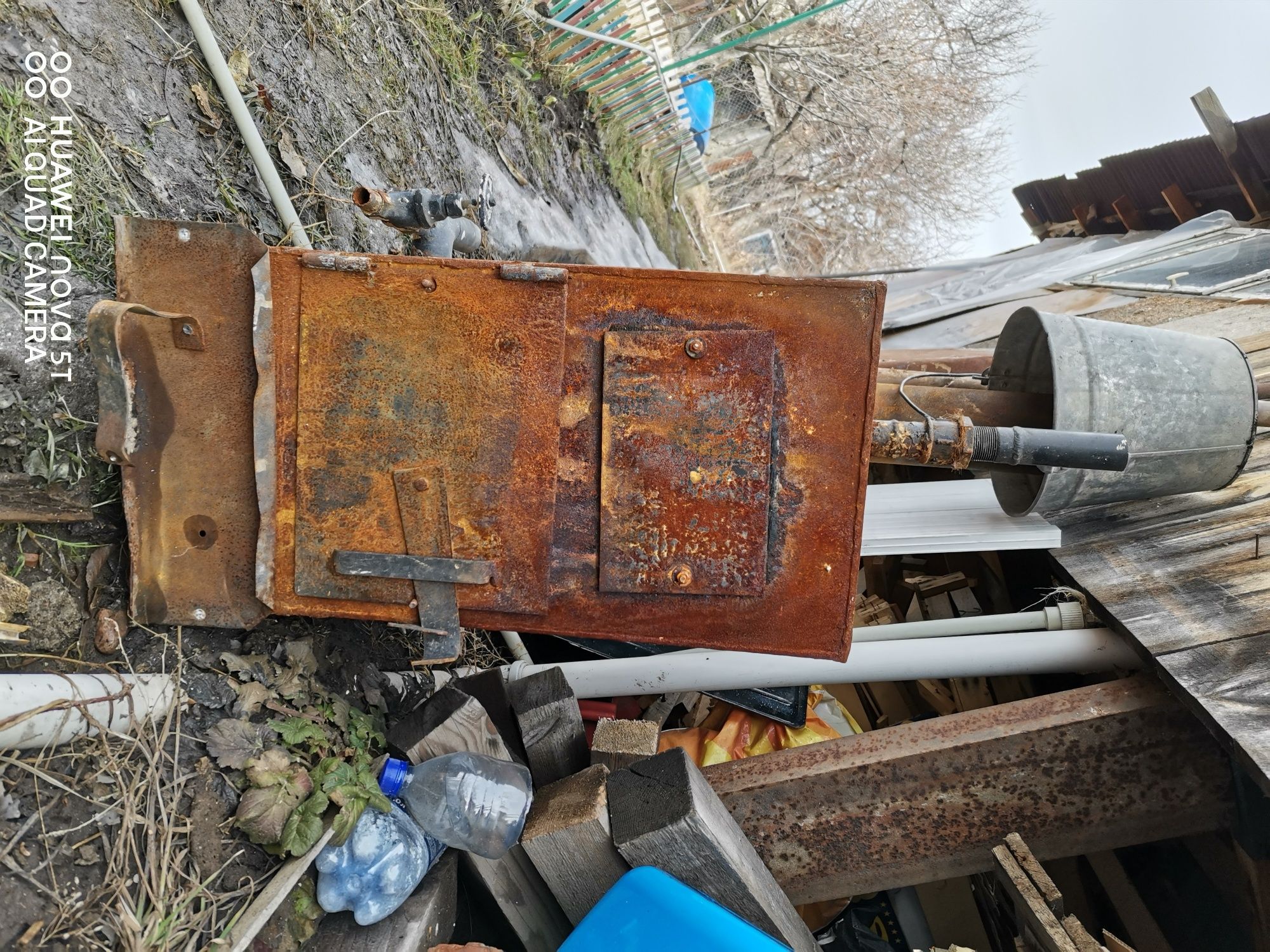Продаю печку на угле с водяной рубашкой
