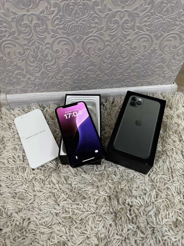 Айфон 11 Про 256 ГБ Iphone 11 Pro с коробкой ВСЕ РАБОТАЕТ Астана