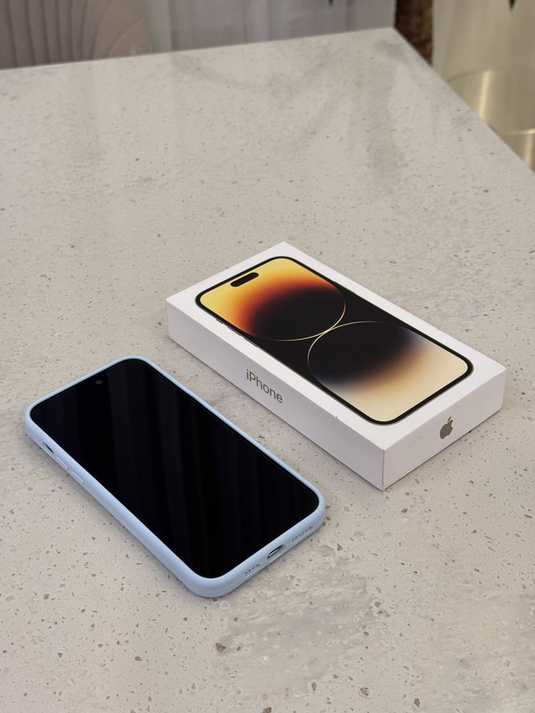 Iphone 14 pro max , GOLD, 87 процентов емкость аккумулятора !