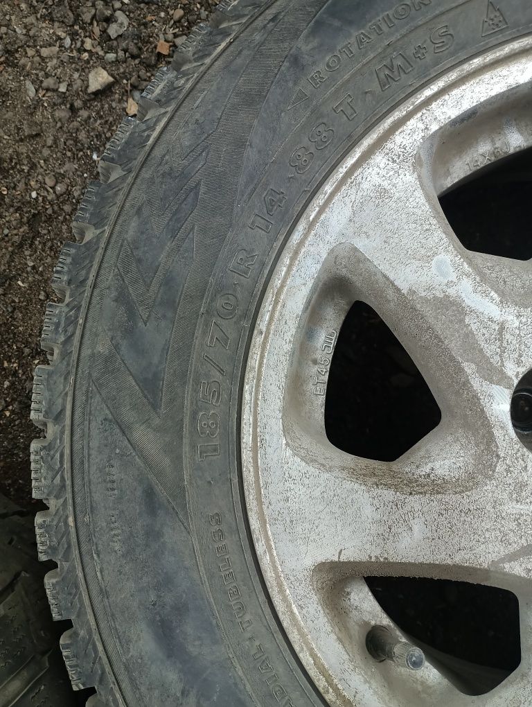 Продам титановые диски R14 разболтовка 5x114.3