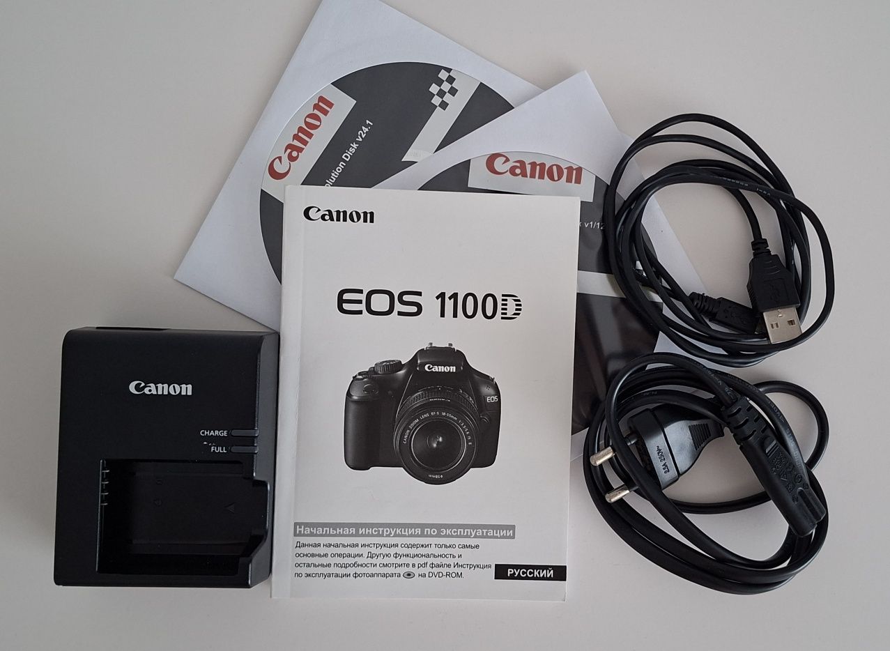 Продам фотоаппарат Canon EOS 1100D