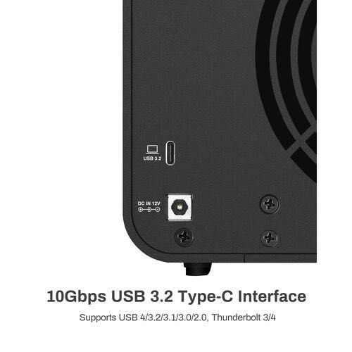 Система хранения данных TerraMaster D4-320 4-Bay USB 3.2 Gen 2