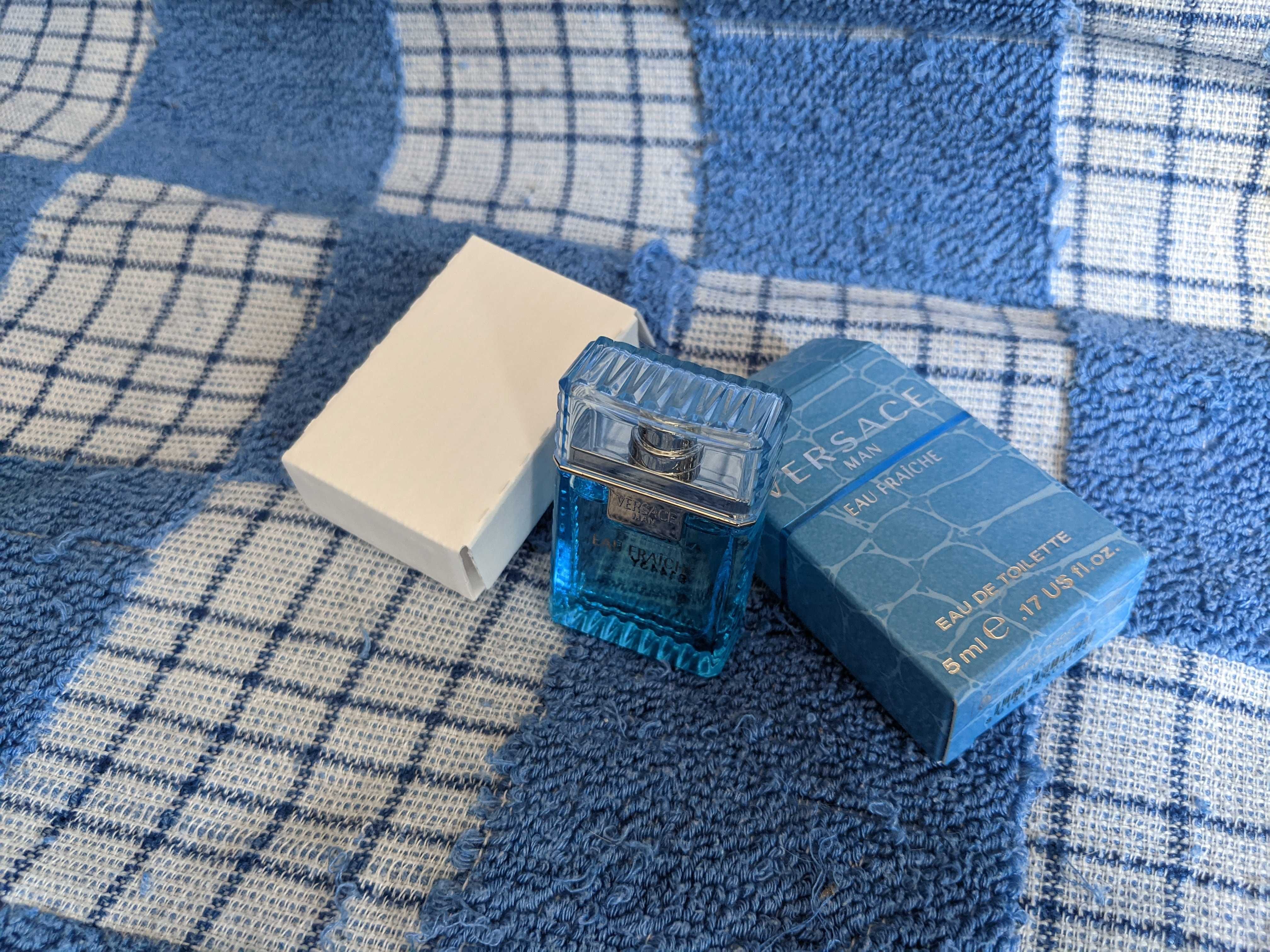 Туалетная, Парфюмерная вода Versace Man Eau Fraiche 5 мл