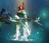 Windranger Скин Fluttering Breeze + ARCANA Skin DOTA 2