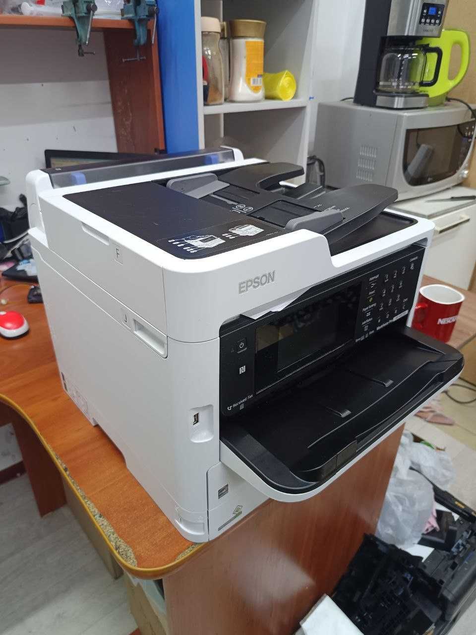 Струйный монохромный МФУ Epson WF-M5799 (бесчиповый)