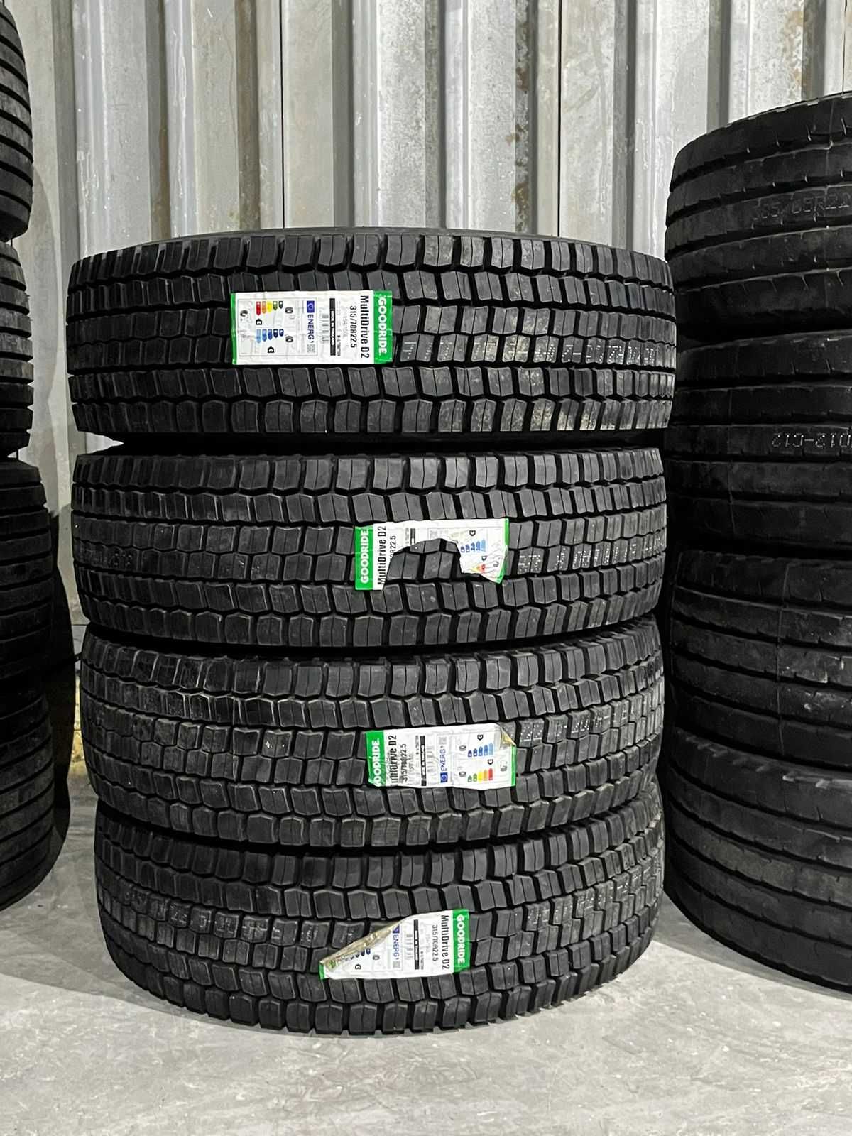 Грузовая шина TH315/70R22.5 20PR 154/150L MultiDrive D2 GOODRIDE